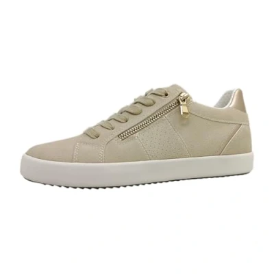 Afbeelding van Geox À Lacets Blomiee Sneakers laag, Dames, Maat: 40, Blanc cassé or Kunststof