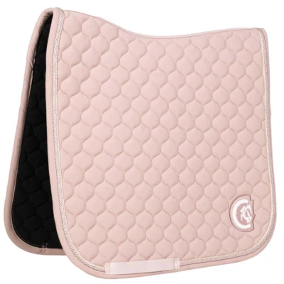 Afbeelding van Kentucky Horsewear Zadeldekje Onion Quilt 3D Logo Dressuur Oudroze