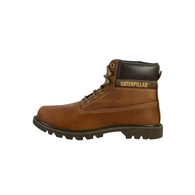 Afbeelding van Cat Footwear Veterboots, Heren, Maat: 45, Dark beige Schoenen