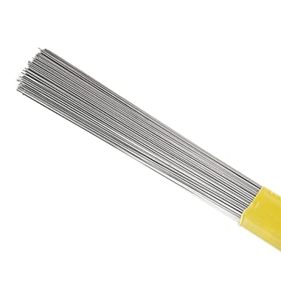 Afbeelding van 20 stuks roestvrijstalen veerdraad, 50 cm, 0,2 3 mm, harde en rechte draad, verenstaaldraad (0,4 mm)