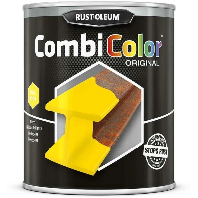 Afbeelding van CombiColor Hoogglans Goud Geel RAL 1004 art. nr. 7349 750 ML