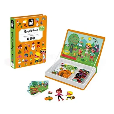 Image de Jeu Janod Magnéti’Book 4 Saisons Orange