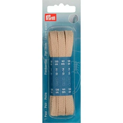 Afbeelding van Prym Set van 2 linnen takken 8 x 1200 mm beige 120 cm
