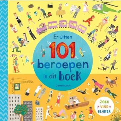 Afbeelding van Er zitten 101 beroepen in dit boek