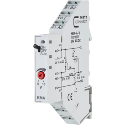 Afbeelding van Metz Connect 11073001 Analoge interventiemodule 24, 24 V/AC, V/DC (max) 1 stuk(s)