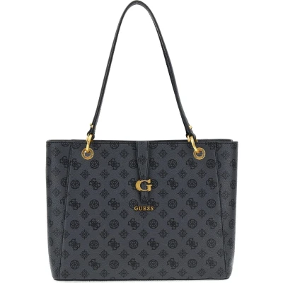Afbeelding van Guess KUBA Handtas, Dames, Maat: One Size, Charcoal logo