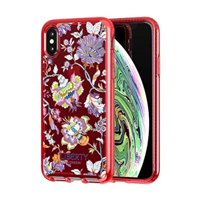 Afbeelding van Tech21 Liberty London Pureprint Christelle Iphone xs Backcover