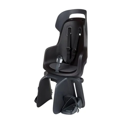 Afbeelding van Bobike Maxi Go RS Fietsstoeltje Met slaapstand Bagagedrager Urban Black