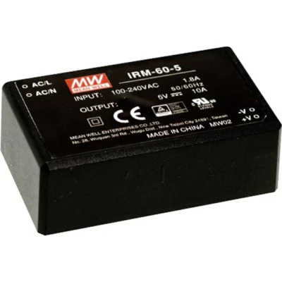 Afbeelding van Mean Well IRM 60 12 AC/DC printnetvoeding W