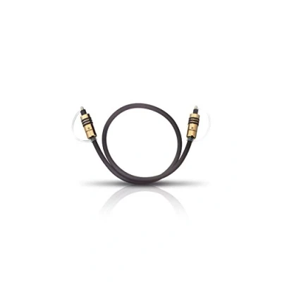 Afbeelding van Oehlbach Toslink Digitale audio Aansluitkabel [1x stekker (ODT) 1x (ODT)] 0.50 m Grijs
