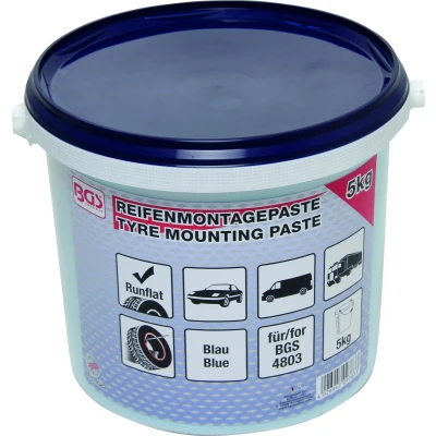 Afbeelding van BGS Bandenmontagepasta voor Run Flat banden blauw 5 kg
