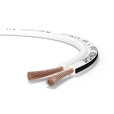 Afbeelding van Oehlbach 208 Luidsprekerkabel 2 x 0.75 mm² Wit 30 m
