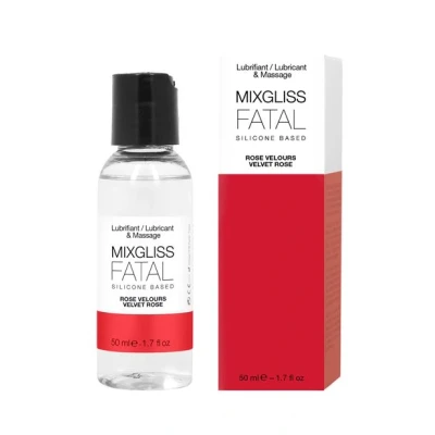 Image de MIXGLISS FATAL, Lubrifiant Premium à Base de Silicone, Rose Velours 50 ml
