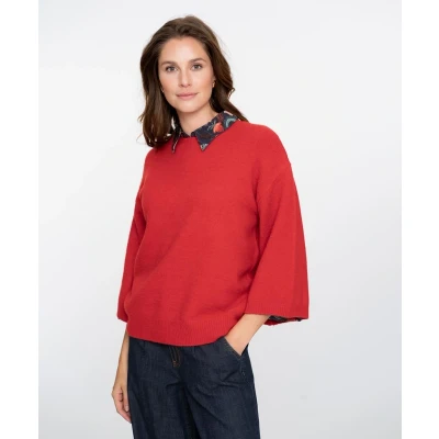 Afbeelding van Geisha Trui Effen Rood M