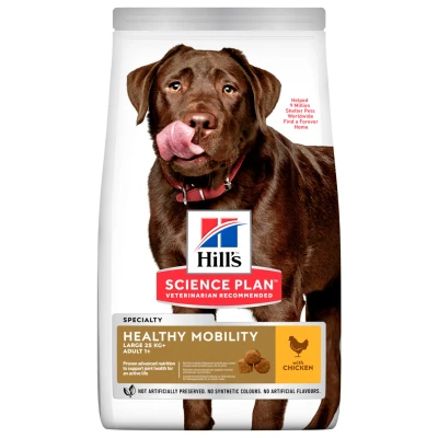 Afbeelding van 14kg Adult Healthy Mobility Large Breed met Kip Hill&#039;s Science Plan Hondenvoer