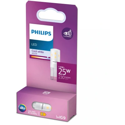 Afbeelding van Energiezuinige Philips LED Capsule Transparant 25 W G9 koelwit licht Bespaar op energiekosten