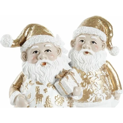 Afbeelding van Kerstversiering DKD Home Decor Hars Kerstman (8 x 6 13,5 cm) (2 Stuks)
