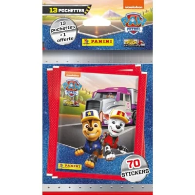 Image de Cartes à collectionner Panini Paw Patrol La Pat’Patrouille Le film Blister 13 pochettes avec 1 offerte