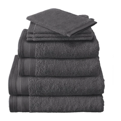 Afbeelding van De Witte Lietaer Contessa Badlaken 100x150 cm Dark Grey