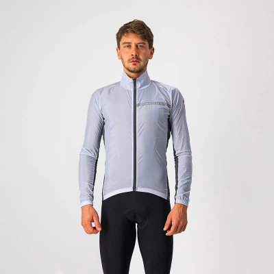 Afbeelding van Castelli SQUADRA STRETCH fietsjas Silver Gray/Dark Gray Mannen maat XL