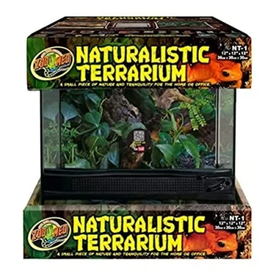 Afbeelding van Ingezoomd glazen terrarium L30 x D30 H30 cm