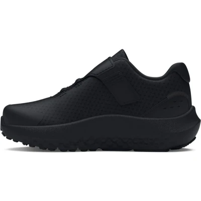 Afbeelding van Under Armour Ua Binf Surge 4 Ac Hardloopschoenen voor jongens, zwart.