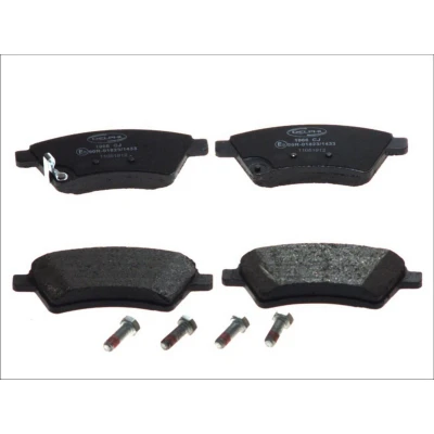 Afbeelding van DELPHI LP1966 Remblokkenset Met akoestische slijtagewaarschuwing anti kreukplaat toebehoren FIAT: Sedici, SUZUKI: SX4 I Hatchback