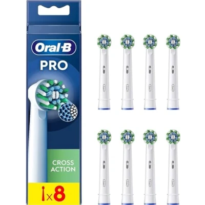 Afbeelding van Oral B CrossAction Opzetborstel Refill 8ST