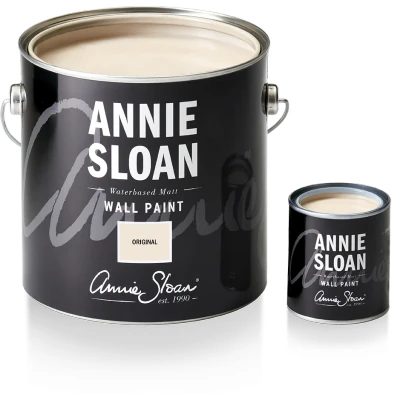 Afbeelding van Annie Sloan Muurverf Zacht warmwit Original 2500ml / Wit