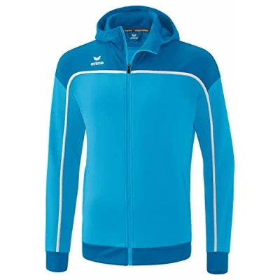 Afbeelding van CHANGE by erima trainingsjack met capuchon curaçao/mykonos/wit / XXXL