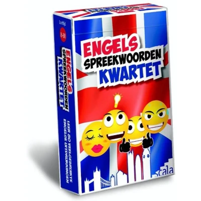 Afbeelding van Scala Leuker Leren Engels Spreekwoordenkwartet