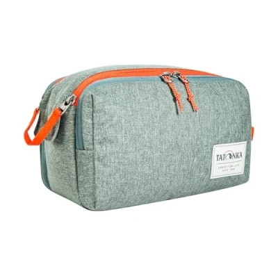 Afbeelding van TATONKA Toilettas Cosmetic Double Zip Pouch Sage Green Groene