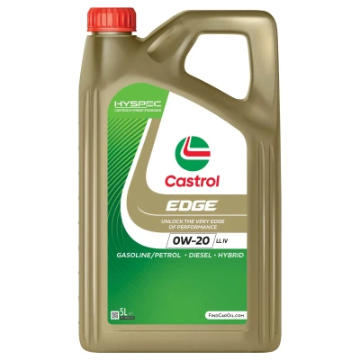 Afbeelding van Castrol EDGE LL IV 0W 20 5L Motorolie 15F615 VOLKSWAGEN: Golf 7, Polo V Hatchback, 7 Variant, AUDI: Q7, A3 Sportback, A6 C7 Avant