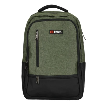 Afbeelding van Enrico Benetti Hamburg 15&quot; Laptop backpack olijfgroen