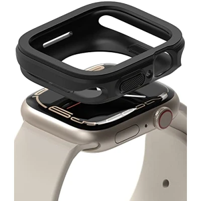 Afbeelding van Ringke Air Sports Case voor de Apple Watch Series 4 9 44/45 mm Zwart