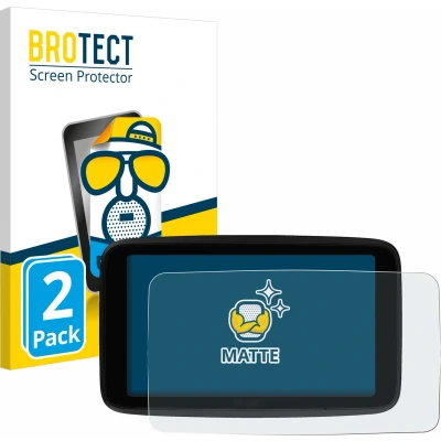 Afbeelding van BROTECT Screenprotector voor TomTom GO Superior 6&quot; Folie Beschermfolie matte (2 Stuks)