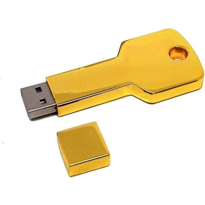 Afbeelding van Ulticool USB stick Sleutel 8 GB Wonen Goud