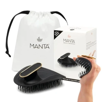 Afbeelding van Healthy Hair Brush Ultra Gentle Black Gold 1 Pz