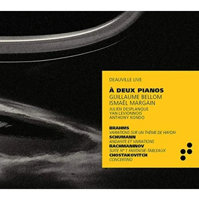 Afbeelding van Guillaume Bellom &amp; Ismael Margain Anthony Kondo A Deux Pianos (CD)