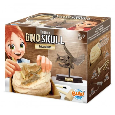 Afbeelding van Buki mega opgraafkit dinoschedel triceratops