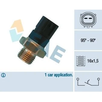 Afbeelding van Fae Temperatuurschakelaar 36490