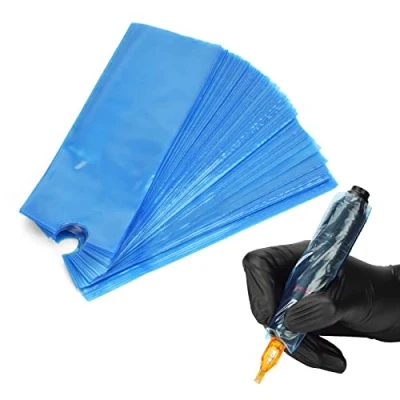 Afbeelding van ATOMUS 200 Stuks Disposable Tattoo Pen Sleeves Cover Bags Machine Bag Plastic Accessoires