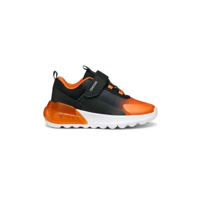 Afbeelding van Geox Babyschoenen voor kinderen, Maat: 26, Black orange Schoenen