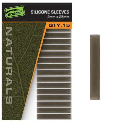 Afbeelding van Fox Edges Natural Silicone Sleeves 3mm x 25mm