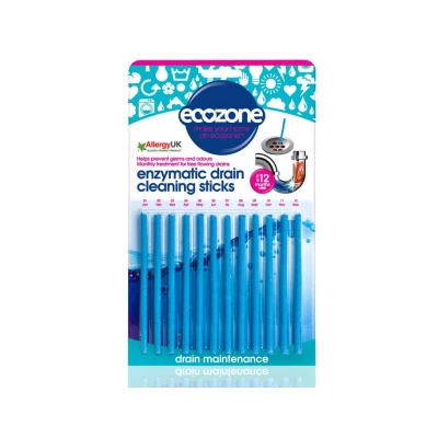 Afbeelding van Ecozone Afvoer reiniging sticks Geurvrij 12 stuks