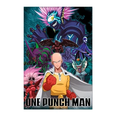 Image de Poster One Punch Man Saitama vs. Villain