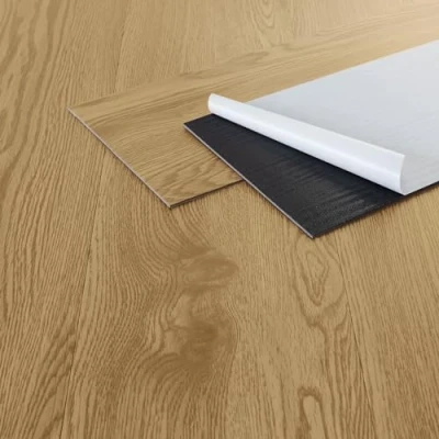 Afbeelding van Deluxe PVC klevende vinylvloer voor 2,3 m² natuurlijke eik 2 mm dik ML design