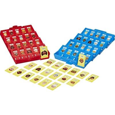 Afbeelding van Hasbro Gaming spellen Reizen B12041010 Wie Is Het? Blauw/Rood