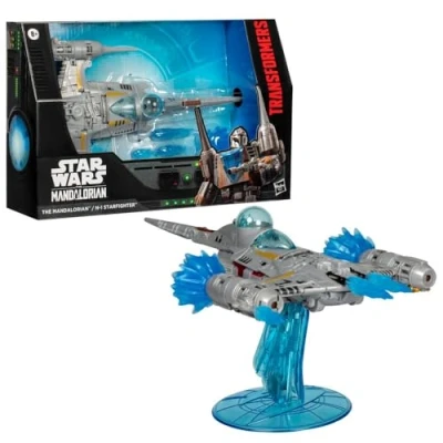 Afbeelding van Transformers Collaborative Star Wars: The Mandalorian™ N 1 Starfighter Actiefiguur
