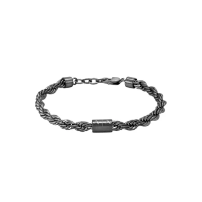 Afbeelding van Armani Exchange Heren Armband Staalgrijs